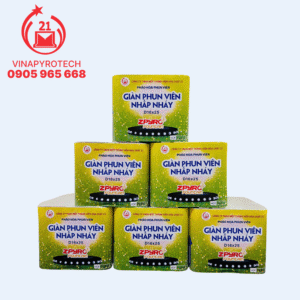 Giàn phun viên nhấp nháy